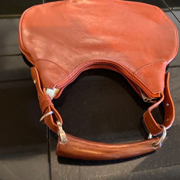 Vintage Wooden Bone Handle Adjustable Strap - Picture 1 of 15